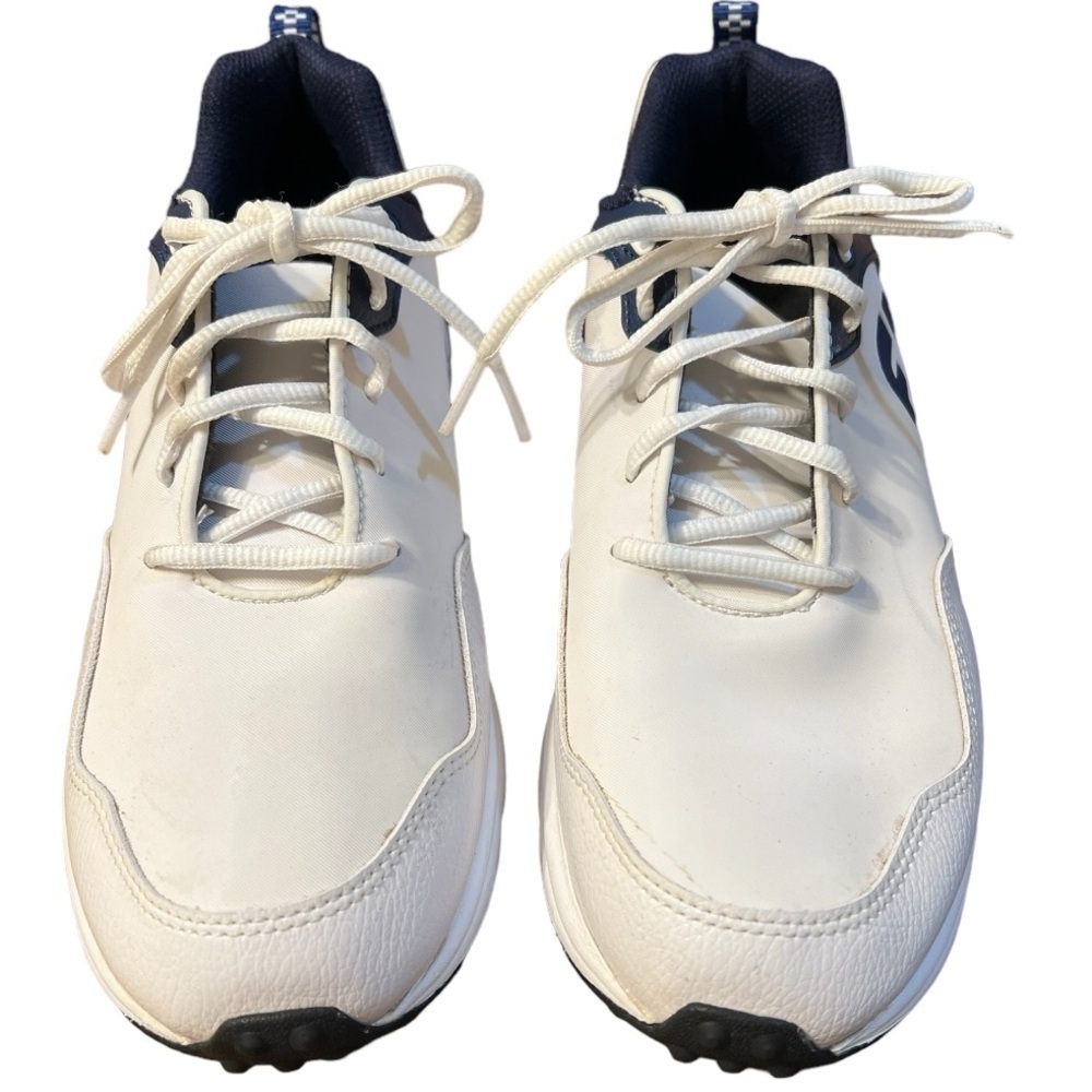 FootJoy FJ Spikeless Golf Shoes 56829 White/Blue Size 8M Golf Sneakers